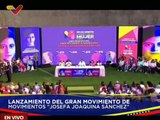 Pdte. Maduro: Todos los movimientos feministas del país se integrarán al Gran Movimiento de Movimientos “Josefa Joaquina Sánchez”