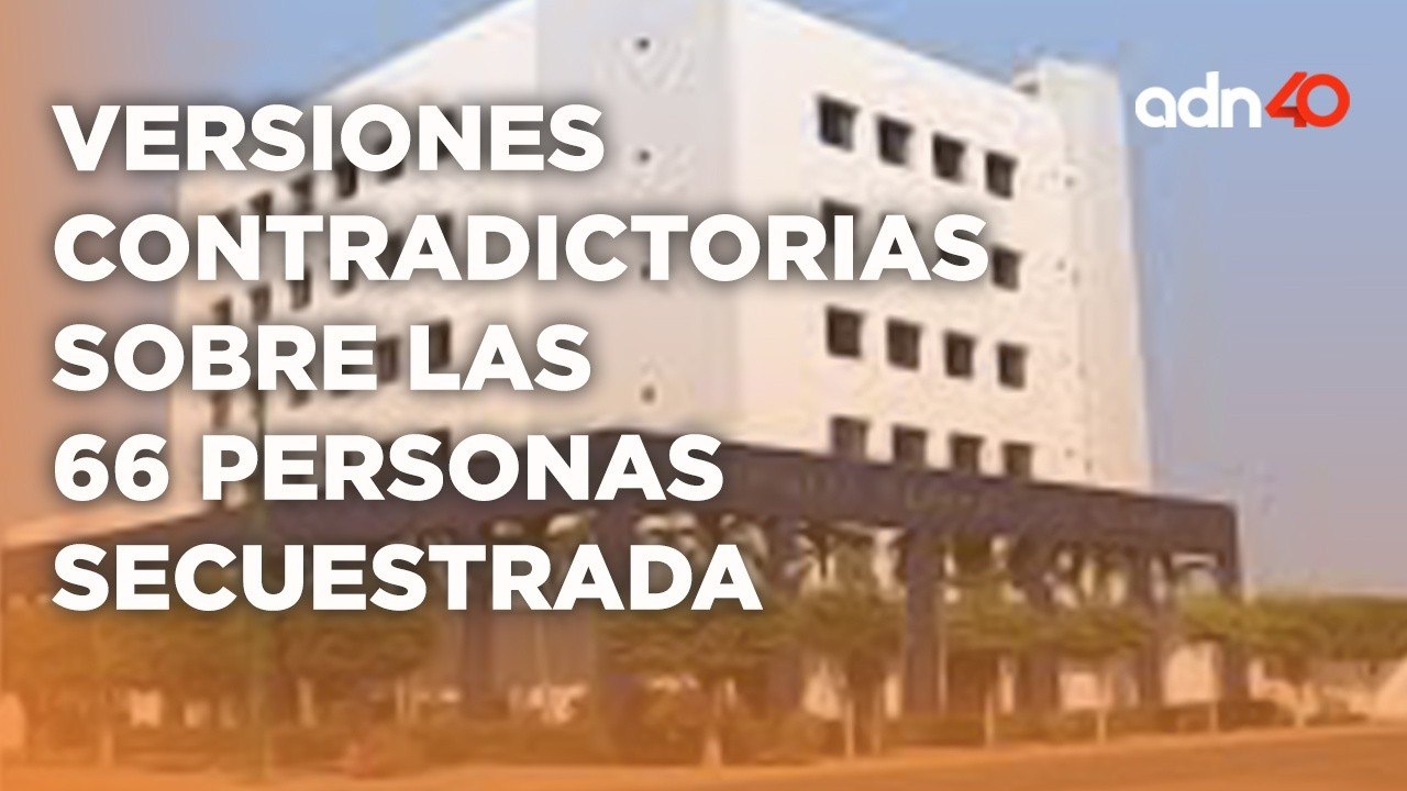 En la conferencia sobre las 66 personas secuestradas en Sinaloa, dieron versiones contradictorias