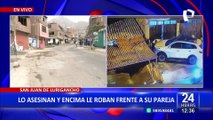 Asesinan a joven en la puerta de la casa de su enamorada en SJL