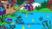 Alle meine Entlein Deutsch lernen mit Kinderliedern Yleekids Deutsch lernen
