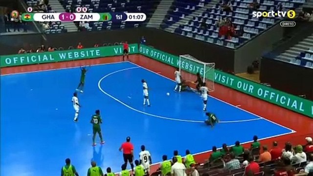 Ghana 2-5 Zambia - Match Highlight - African Futsal Cup of Nations