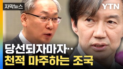 [자막뉴스] 조국 당선 확정된 날...주심 선고 이력 보니 / YTN