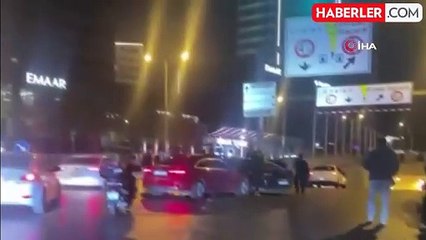 Üsküdar'da motokurye saldırıya uğradı