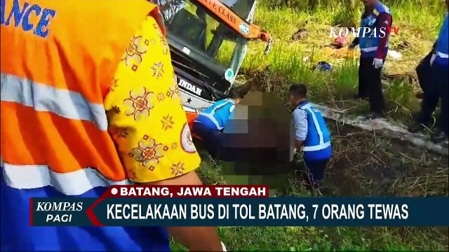 Kecelakaan Maut di Mudik 2024: Bus Rosalia Indah Terguling, Laka Beruntun di Tol Jakarta-Cikampek