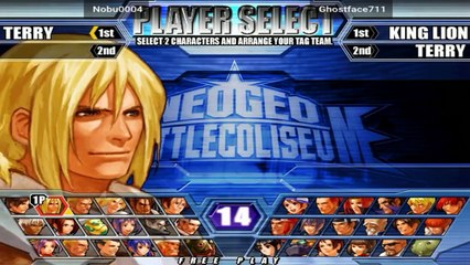 NeoGeo Battle Coliseum - Nobu0004 vs Ghostface711
