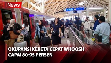 Momen Libur Idul Fitri, Tingkat Okupansi Kereta Cepat Whoosh Capai 80-95 Persen