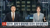 법무부, 올해 첫 불법체류 외국인 정부합동단속 실시