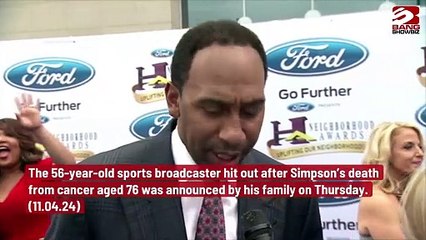 Stephen A Smith is Convinced the Late OJ Simpson Slaughtered His Wife.