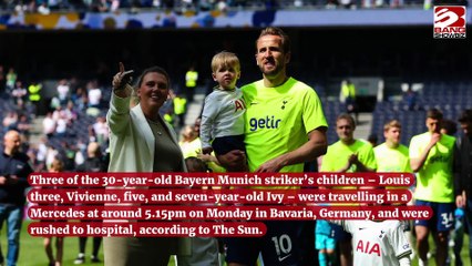 Harry Kane's Children Involved in Car Crash.