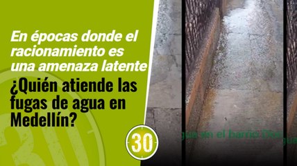¡Ya se reportó y nadie aparece! Más de quince días de una fuga de agua en el Doce de Octubre
