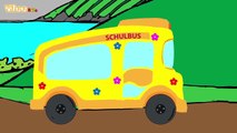 Wheels of the Bus Go Round and Round Die Räder vom Bus Zweisprachiges Kinderlied Yleekids