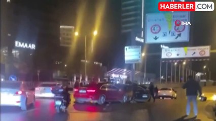 Üsküdar'da motokurye saldırıya uğradı