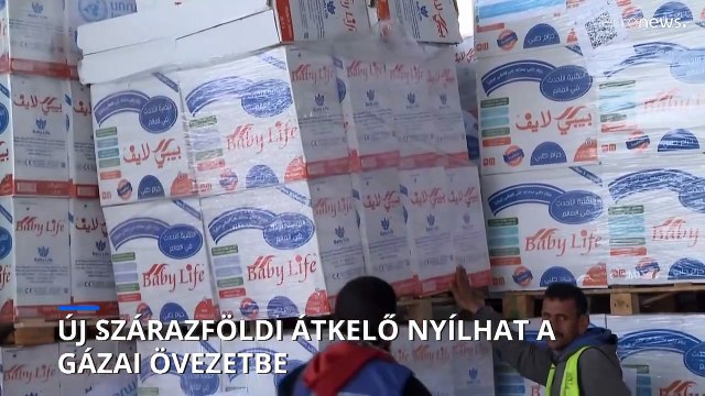 A Gázai övezet északi határán új szárazföldi átkelő nyílhat