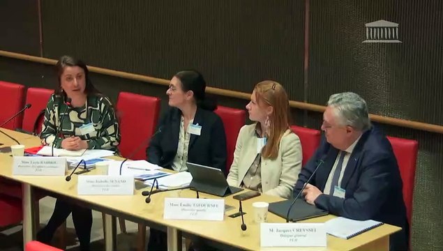 Perte de souveraineté alimentaire de la France : Auditions diverses ; Enjeux géopolitiques de la souveraineté alimentaire ; Mme Isabelle Aprile, présidente du Syndicat national de la restauration collective (SNRC) - Jeudi 11 avril 2024