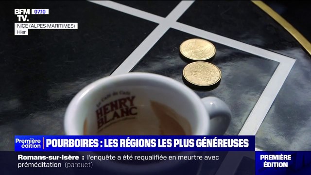 Pourboires: quelles sont les régions les plus généreuses?