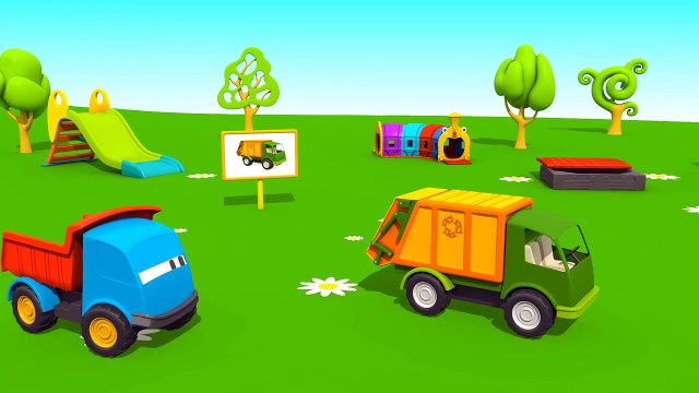 Léo le camion curieux - Le gros Camion Dessins animés en français