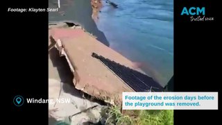 Windang playground removed after erosion damage | Illawarra Mercury