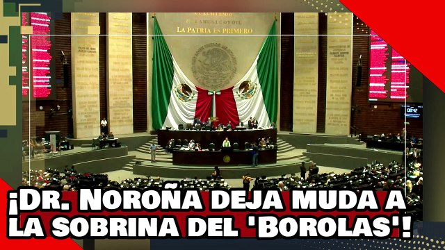 ¡VEAN! ¡Dr. Noroña deja muda con brutal cátedra a sobrina del Borolas por apoyar asalto de Ecuador!