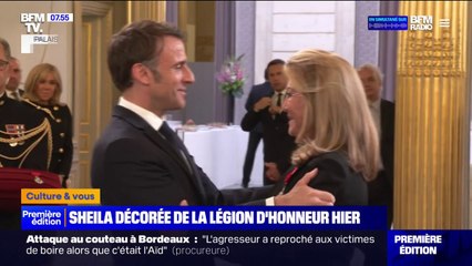 "Je suis très fière": Sheila décorée de la Légion d'honneur ce jeudi