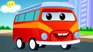 Wheels on the Bus Rhyme + More Vehicles Songs for Kids