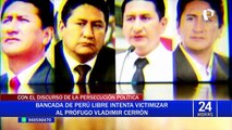 Vladimir Cerrón: PJ aún no inicia proceso contra líder de Perú Libre por resguardo irregular