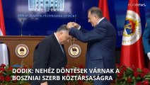 Nehéz döntések előtt állnak – mondta a Boszniai Szerb Köztársaság elnöke