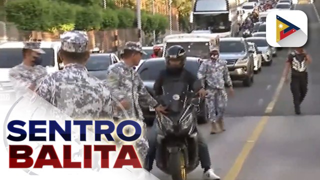 Motorsiklo na may sticker ng Office of the President, sinita ng SAICT dahil sa pagdaan sa EDSA Busway; Nahuling rider, wala ring dala na OR/CR