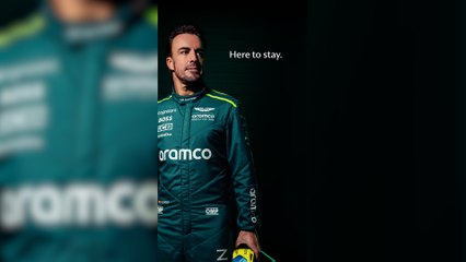 El piloto español Fernando Alonso renueva con Aston Martin