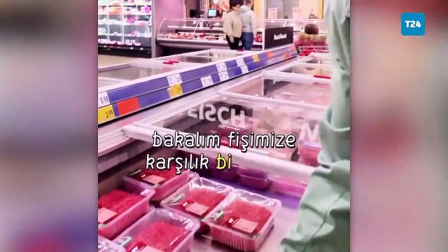 Geri dönüşüm şişeleriyle alışveriş sosyal medya gündeminde