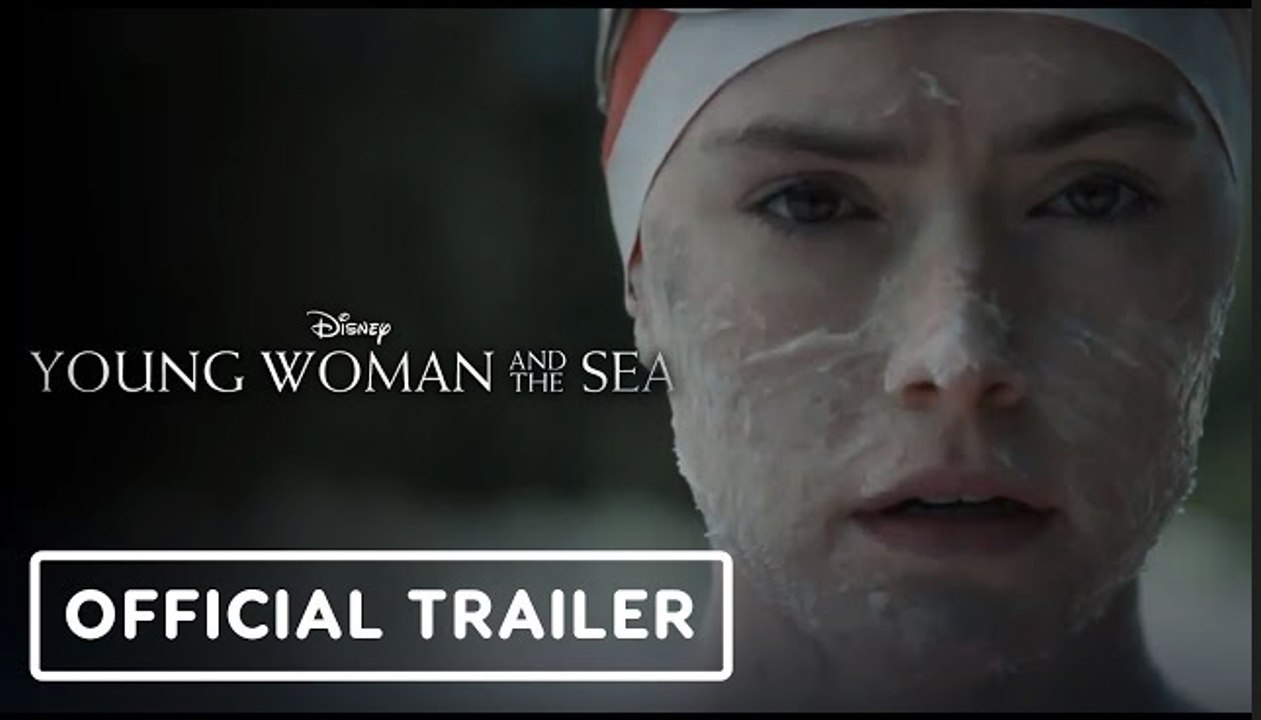 Young Woman and the Sea | Official Trailer - Daisy Ridley