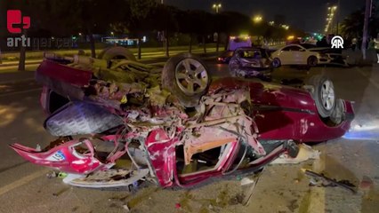 Kartal'da zincirleme trafik kazasında 5 kişi yaralandı