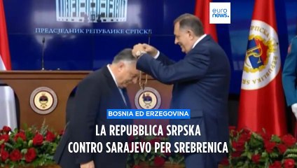 La Repubblica serba di Bosnia contro la proposta all'Onu di Sarajevo: una giornata per Srebrenica