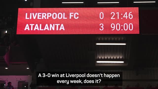 'A dream come true' - Atalanta players react to stunning Liverpool win