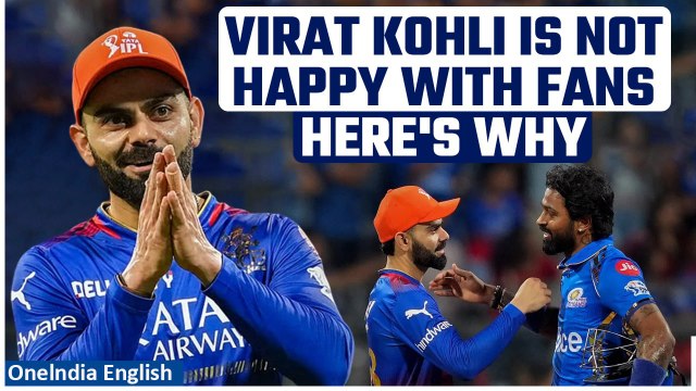 IPL 2024: Virat Kohli's Gesture of Sportsmanship for Hardik Pandya | MI vs. RCB | Oneindia News