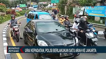 下载视频: Pantuan Langsung Lalu Lintas di Puncak Bogor, Macet dari Tol Ciawi-Simpang Gadong