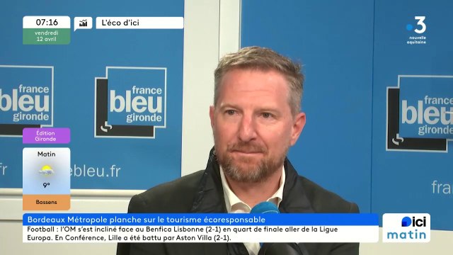 Olivier Occelli, directeur de l'office de tourisme de Bordeaux Métropole