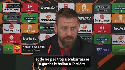 Roma - De Rossi : "Lukaku a réalisé sa meilleure performance depuis que je suis ici"
