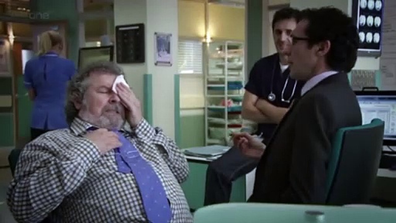 Holby City s13 e19 Hanssen scenes