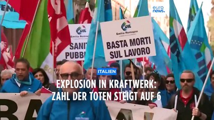 Download Video: Sechs Tote nach Explosion in Wasserkraftwerk im Norden Italiens