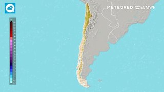 Baja segregada aportará intensas lluvias y nevadas en el norte y centro de Chile