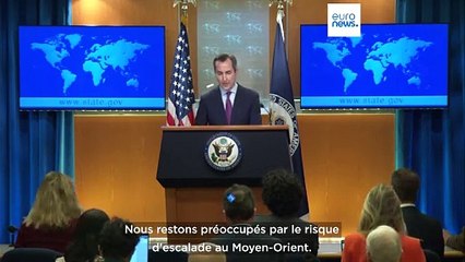 Moyen-Orient : les États-Unis tentent d’éviter une escalade du conflit