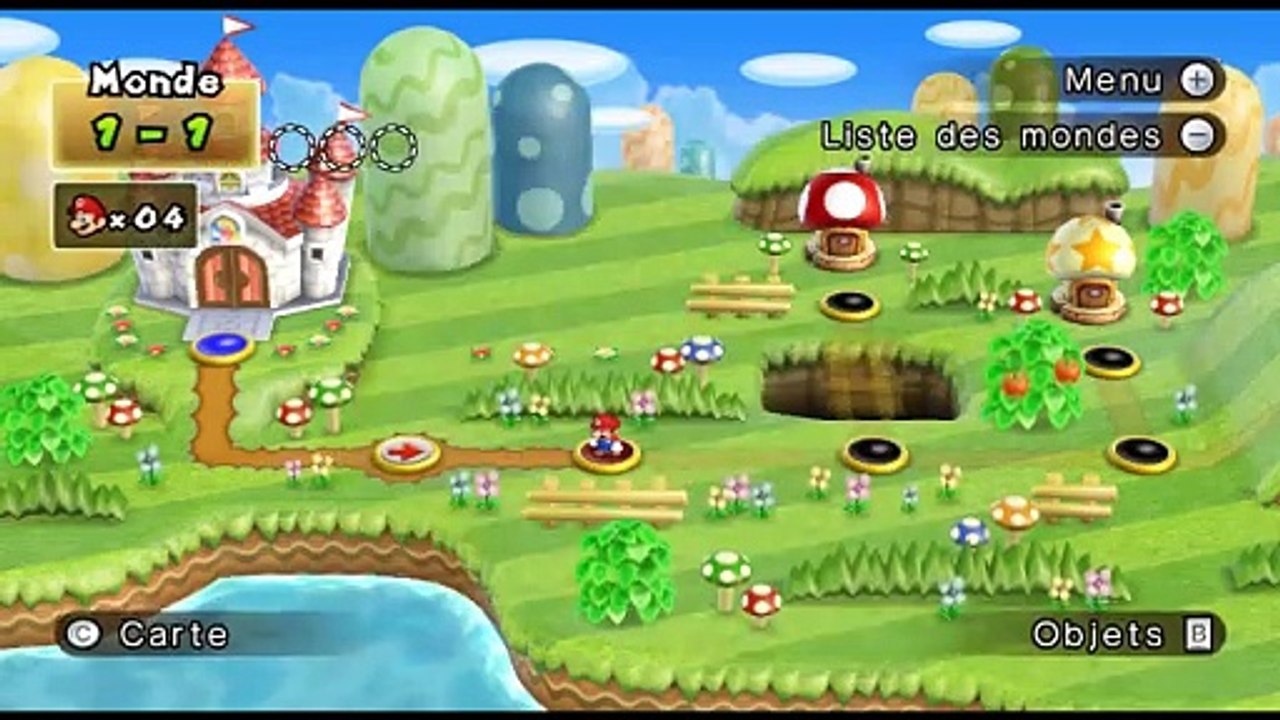 Deluxe Super Mario Bros. Wii online multiplayer - wii
