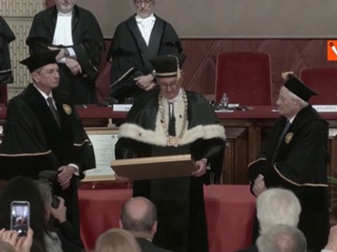 Mattarella riceve la laurea honoris causa a Trieste