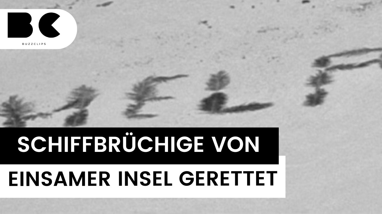 Us-marine entdeckt schiffbrüchige auf einsamer insel
