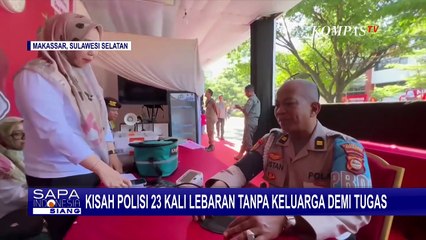 Selama 23 Tahun Tak Lebaran Bersama Keluarga, Ini Cerita Iptu Rustan yang Melayani di Hari Raya