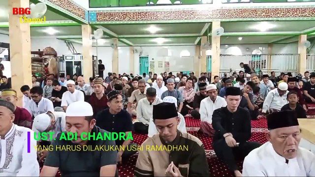 Ust. Adi Chandra | Apa yang harus dilakukan usai Ramadhan | Masjid Taqwa Perumnas Palembang |