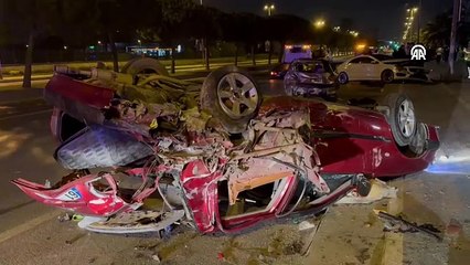 İstanbul'da zincirleme kaza: 5 kişi yaralandı