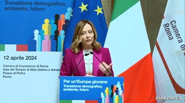 Meloni: famiglia e natalit? principali priorit? governo