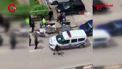 Ceza yazan trafik polisini bıçakladı!