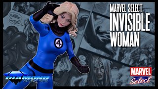 Diamond Select Marvel Select Fantastic 4 Invisible Woman Figure
